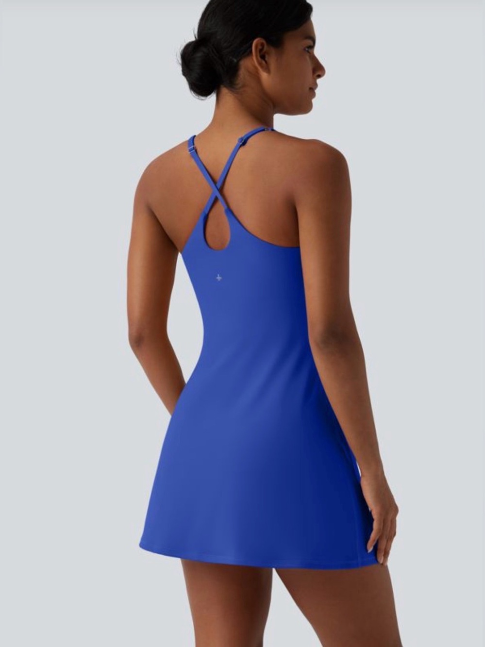 HALARA Cobalt Blue One-Piece Active Dress Size L - Picture 3 of 5